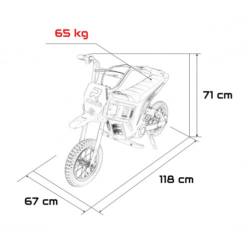 Motor vozidla RZ56 MAX modrý