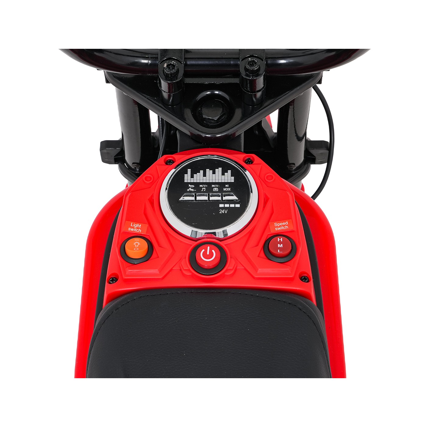 Motor vozidla RZ56 MAX červený