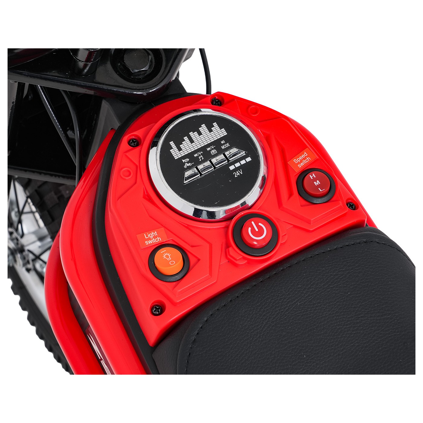 Motor vozidla RZ56 MAX červený