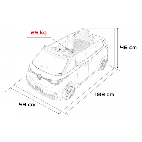 Vozidlo Volkswagen ID BUZZ Pink