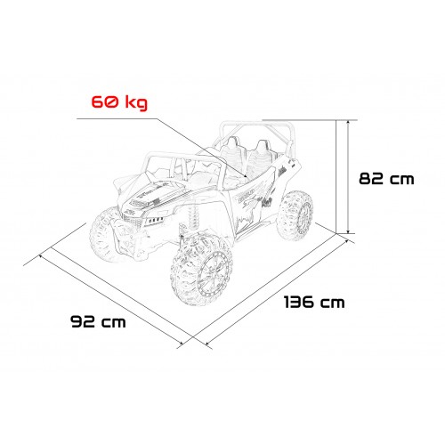 Kočík Arctic Cat WILDCAT XX žltý