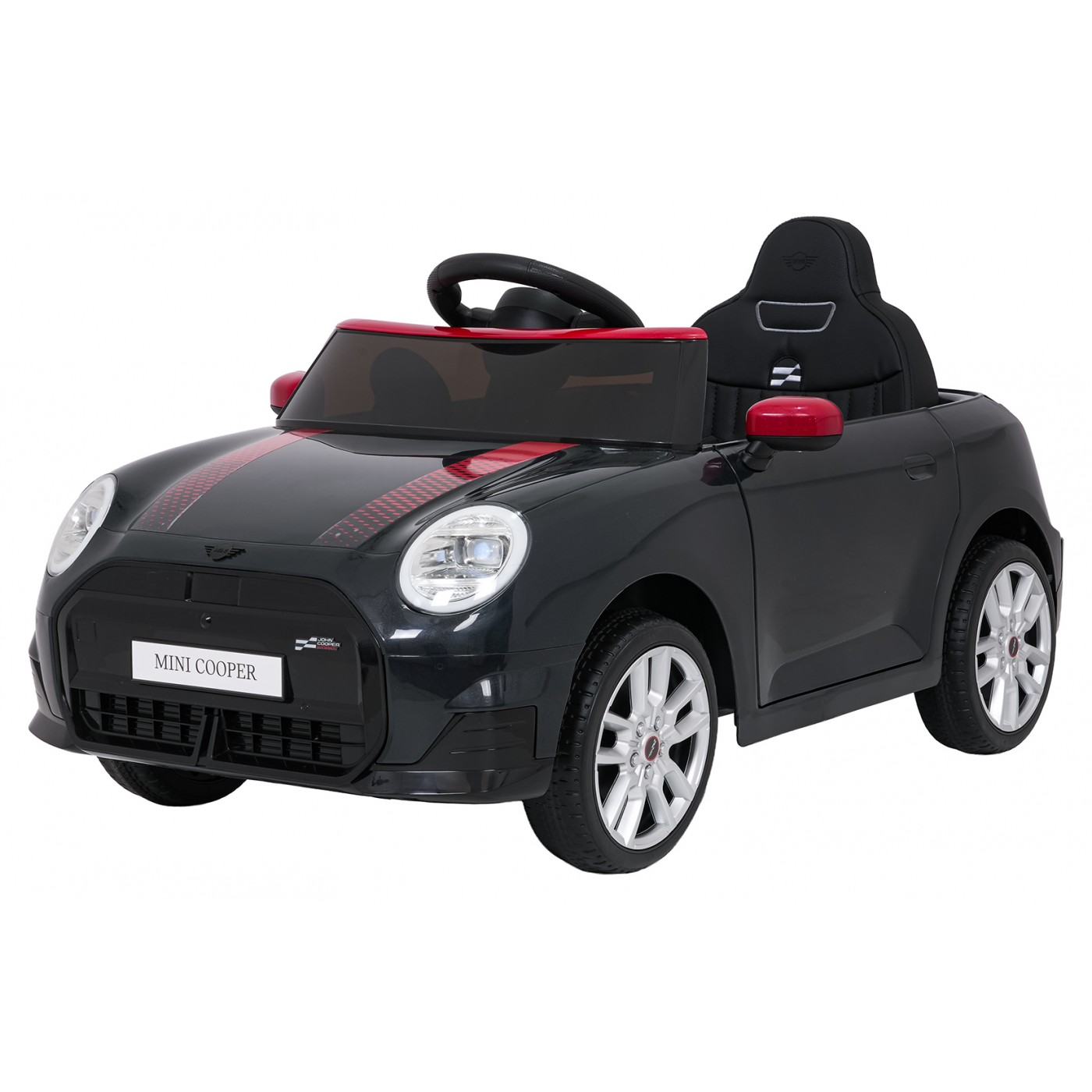 Mini Cooper čierne vozidlo