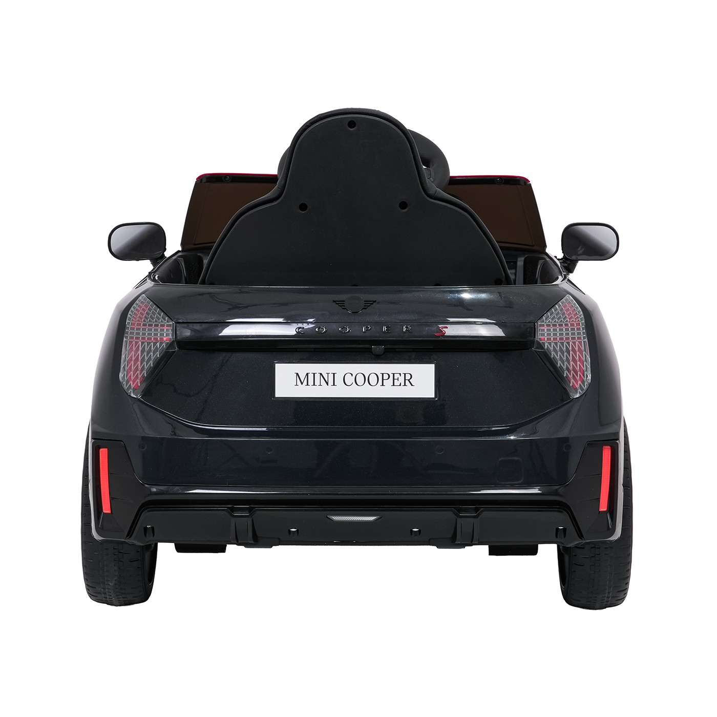 Mini Cooper čierne vozidlo