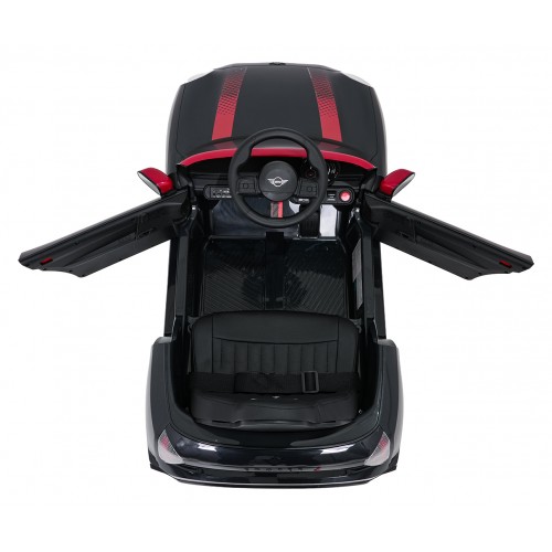 Mini Cooper čierne vozidlo