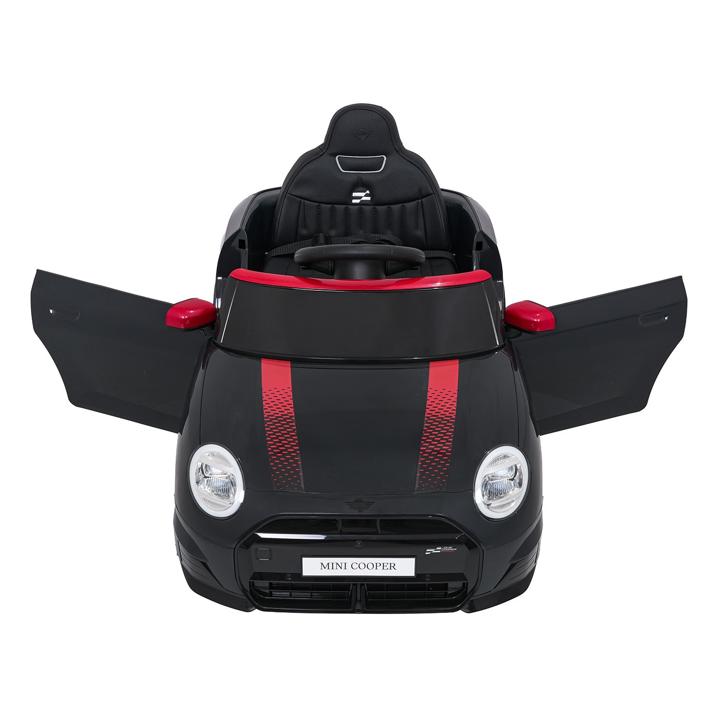 Mini Cooper čierne vozidlo