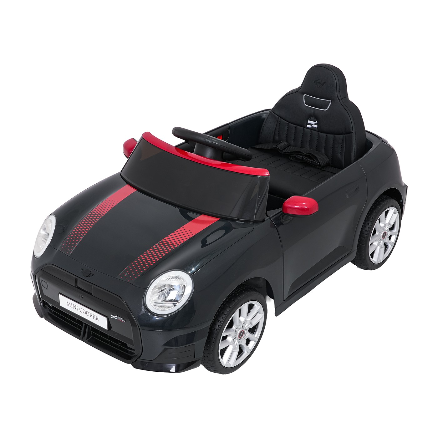 Mini Cooper čierne vozidlo