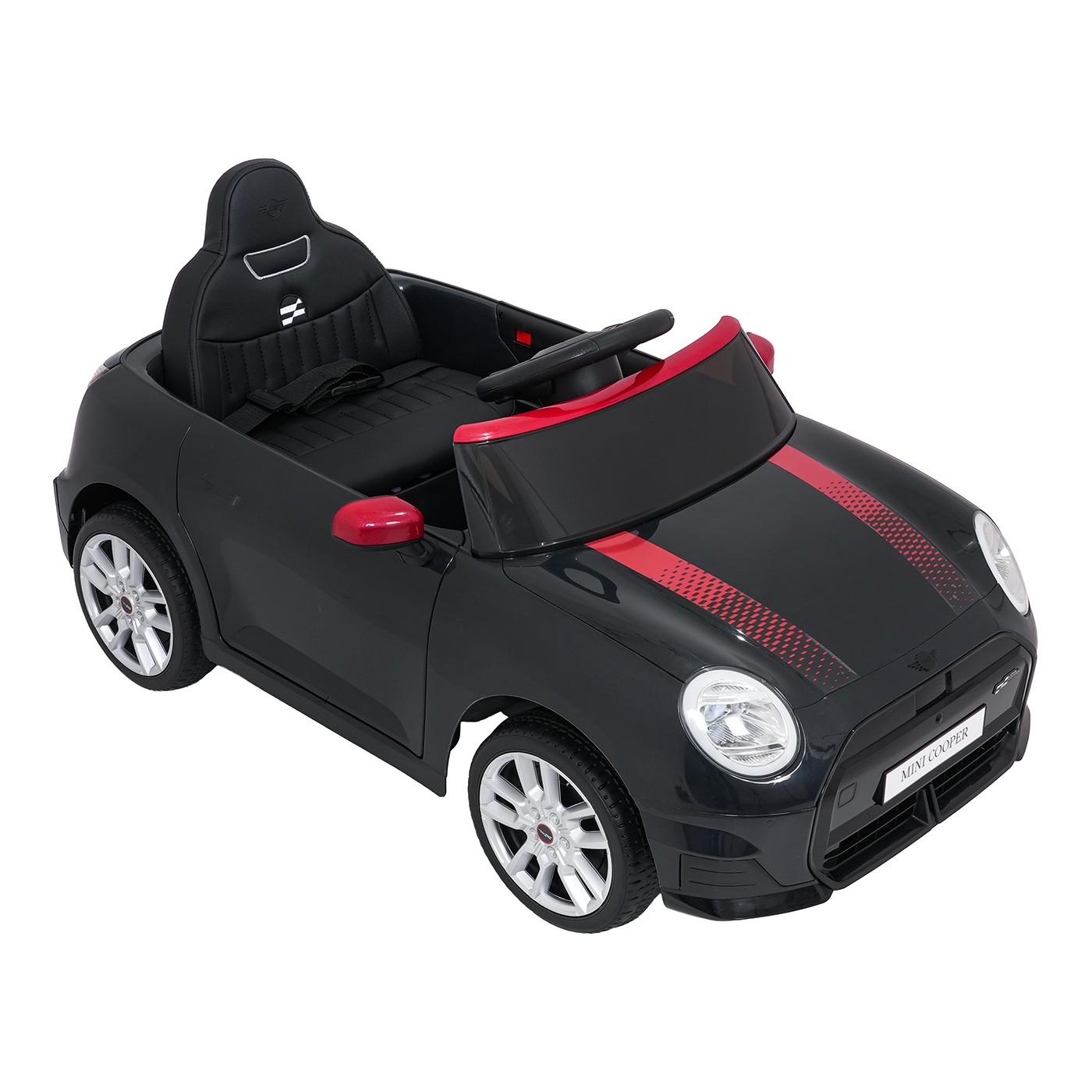 Mini Cooper čierne vozidlo