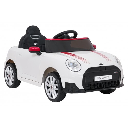 Mini Cooper biele vozidlo