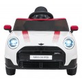 Mini Cooper biele vozidlo