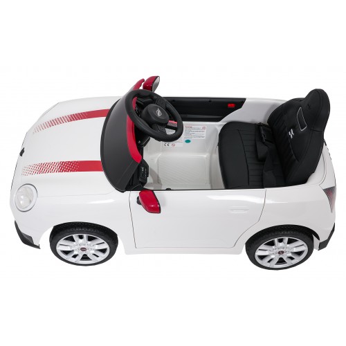 Mini Cooper biele vozidlo