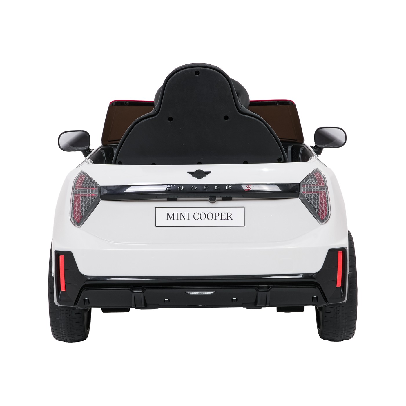 Mini Cooper biele vozidlo