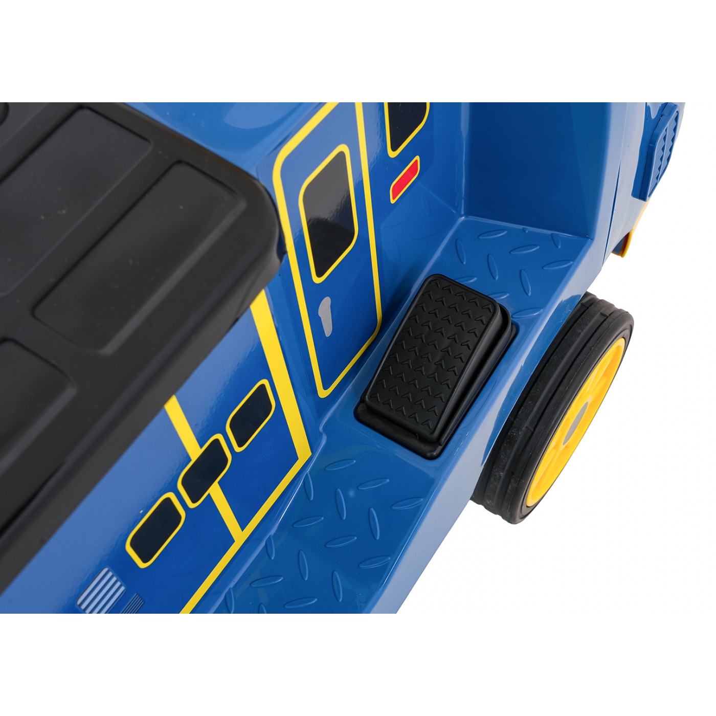 Vozidlo: Rušeň modrej stanice