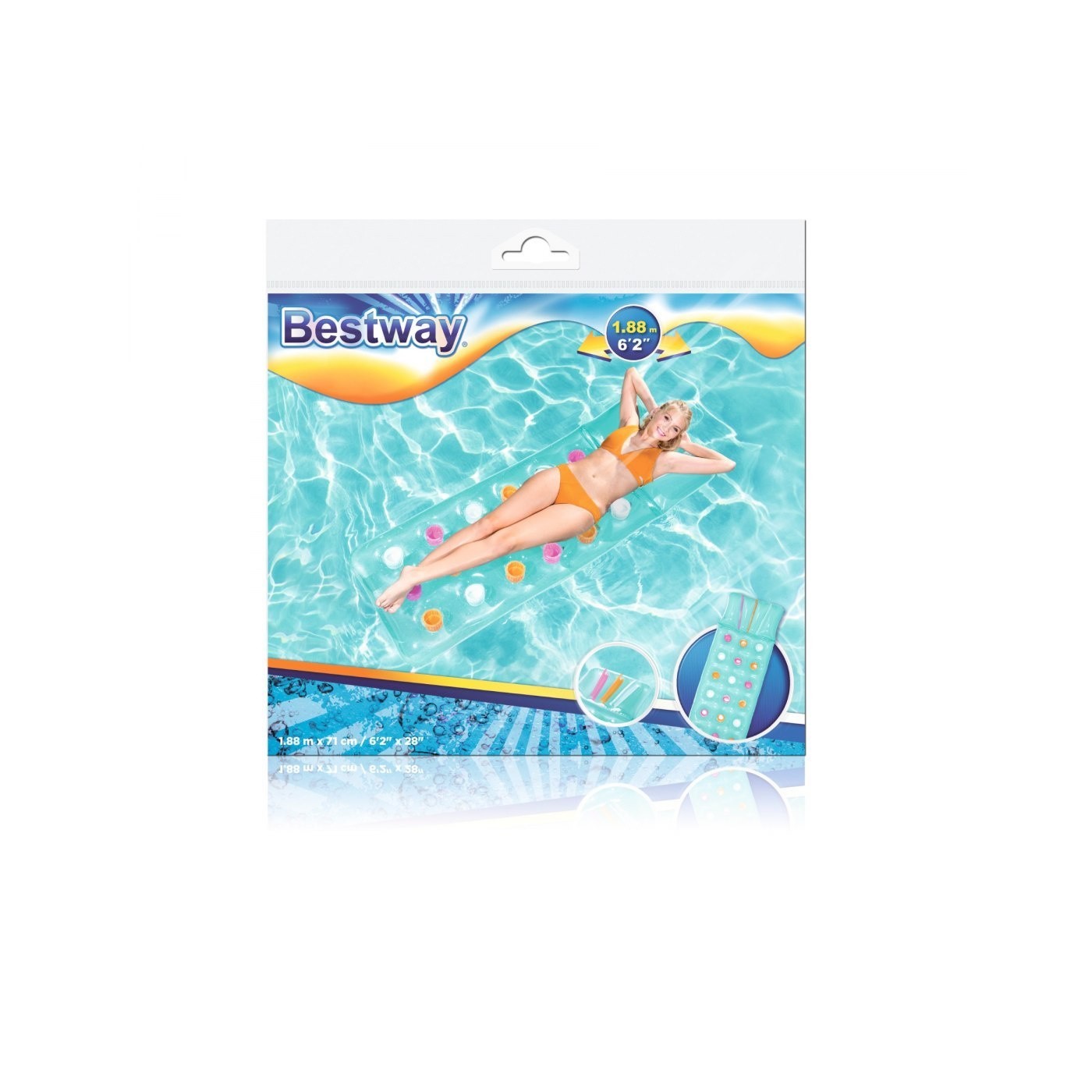 Nafukovací Matrac Modrý BESTWAY 188x71cm