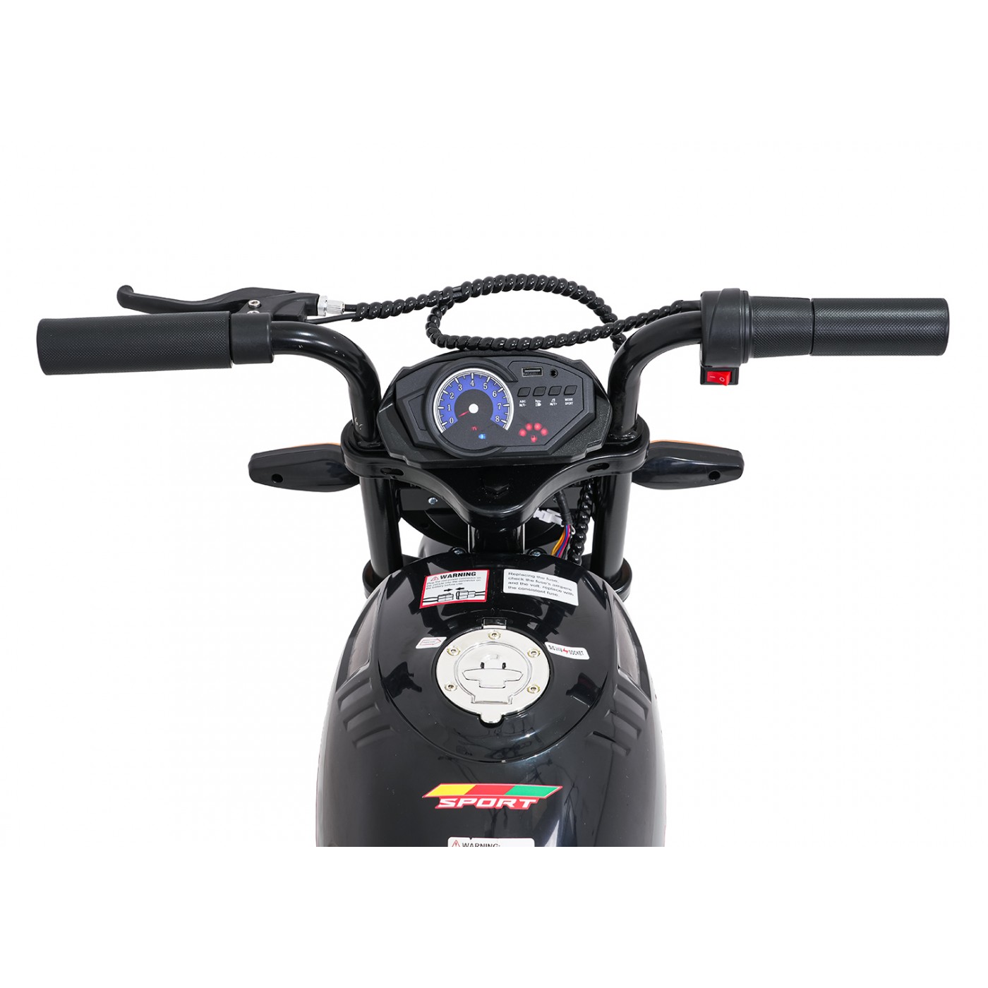 Motor vozidla SUPERMOTO čierny