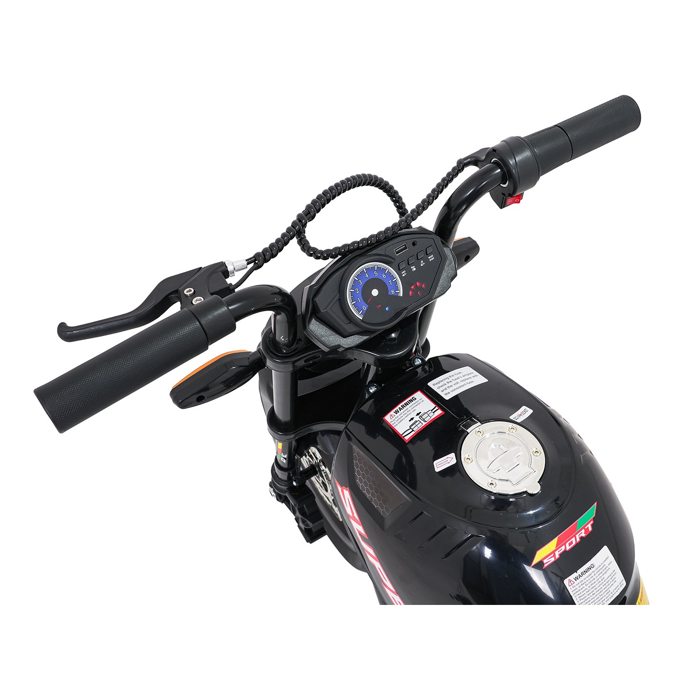 Motor vozidla SUPERMOTO čierny