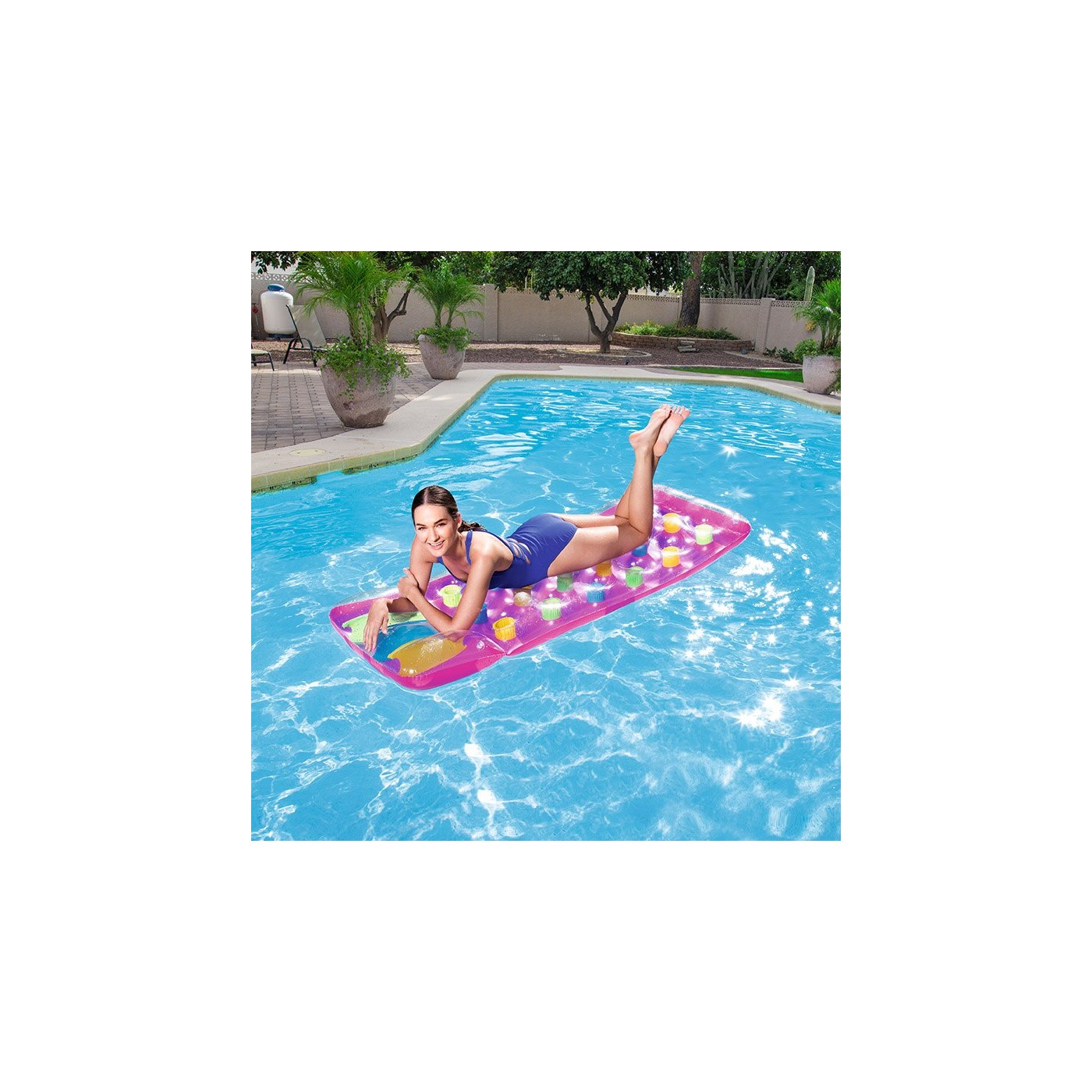 Matrac 188 71cm BESTWAY Ružový 43014