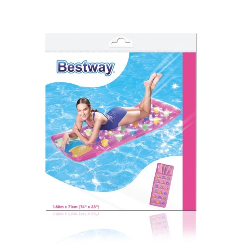 Matrac 188 71cm BESTWAY Ružový 43014