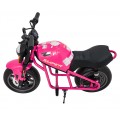 Vozidlo Motocykel SUPERMOTO Ružová