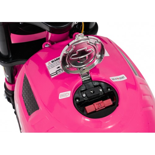 Vozidlo Motocykel SUPERMOTO Ružová