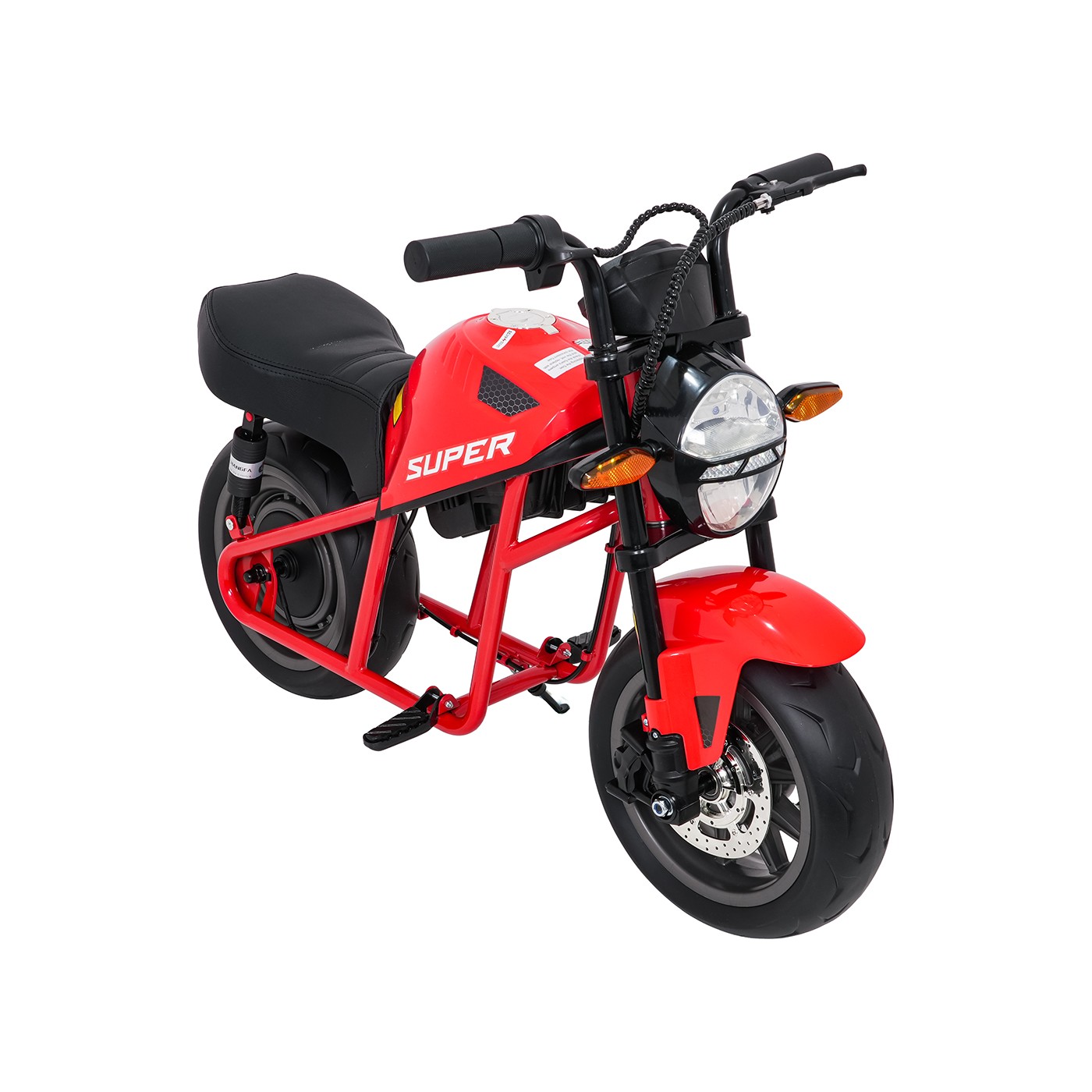 Vozidlo Motocykel SUPERMOTO Červená