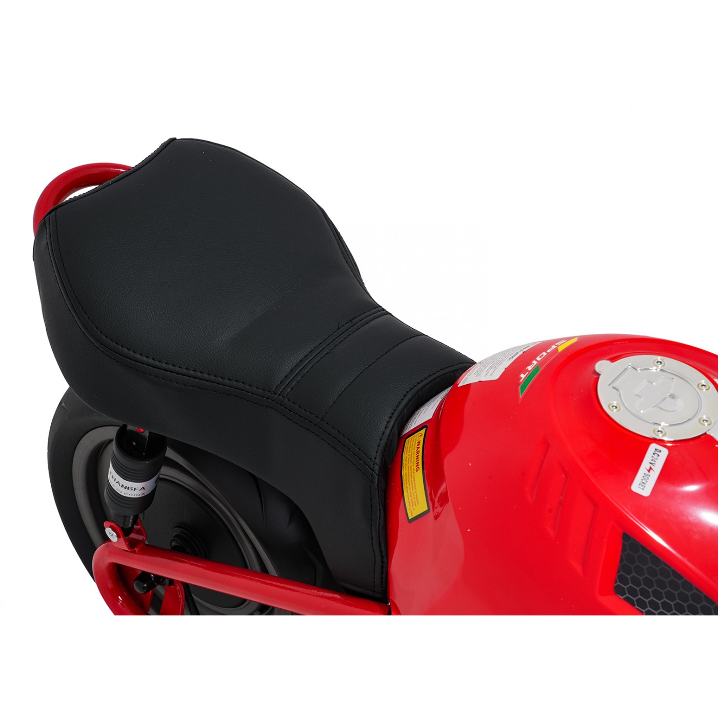 Vozidlo Motocykel SUPERMOTO Červená