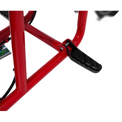 Vozidlo Motocykel SUPERMOTO Červená