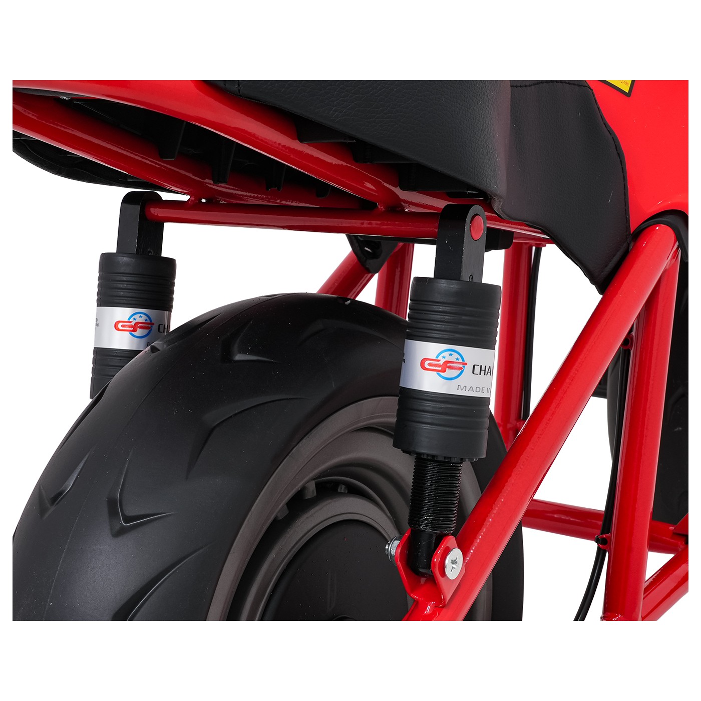 Vozidlo Motocykel SUPERMOTO Červená