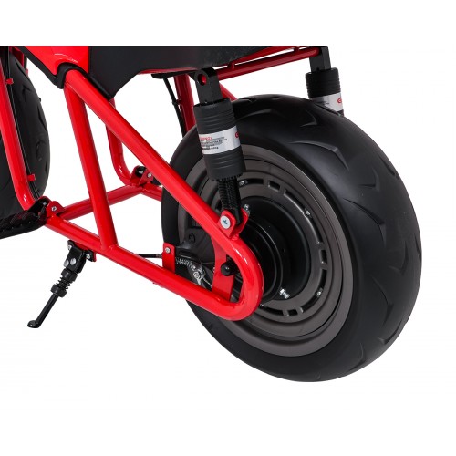 Vozidlo Motocykel SUPERMOTO Červená