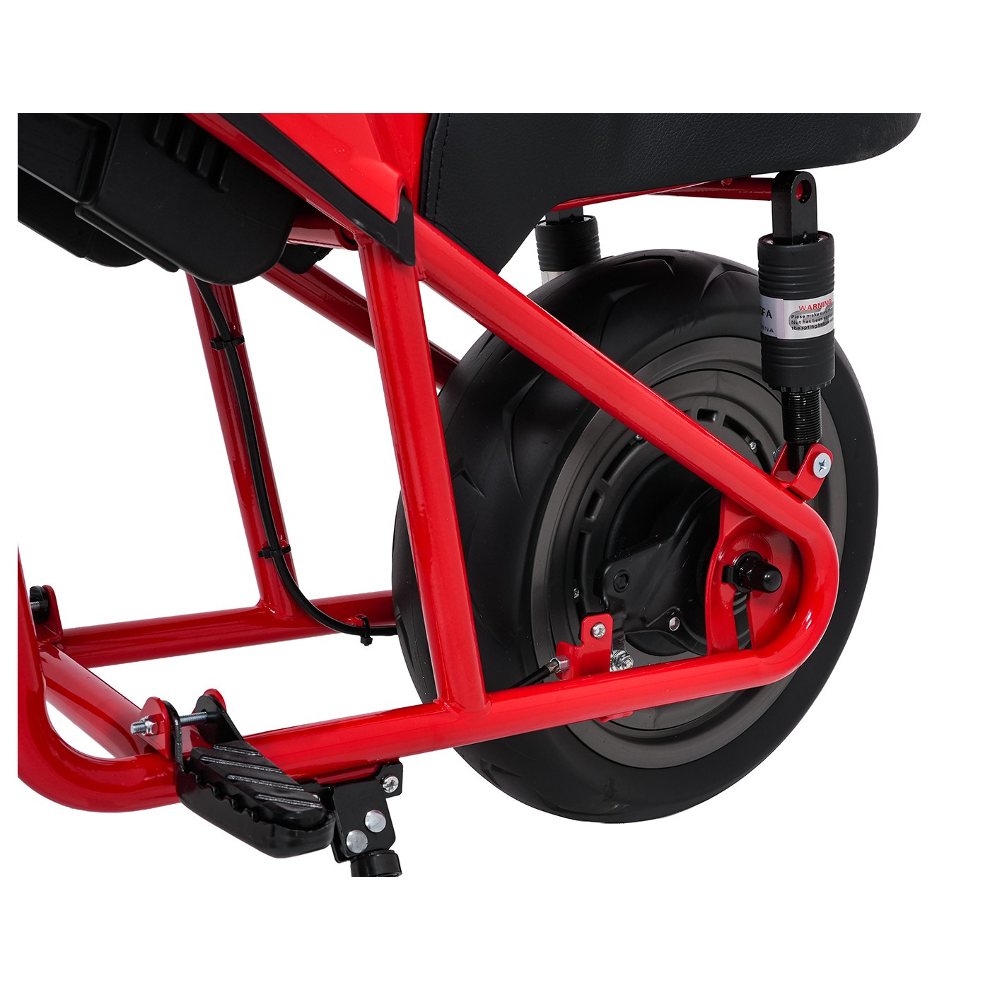 Vozidlo Motocykel SUPERMOTO Červená