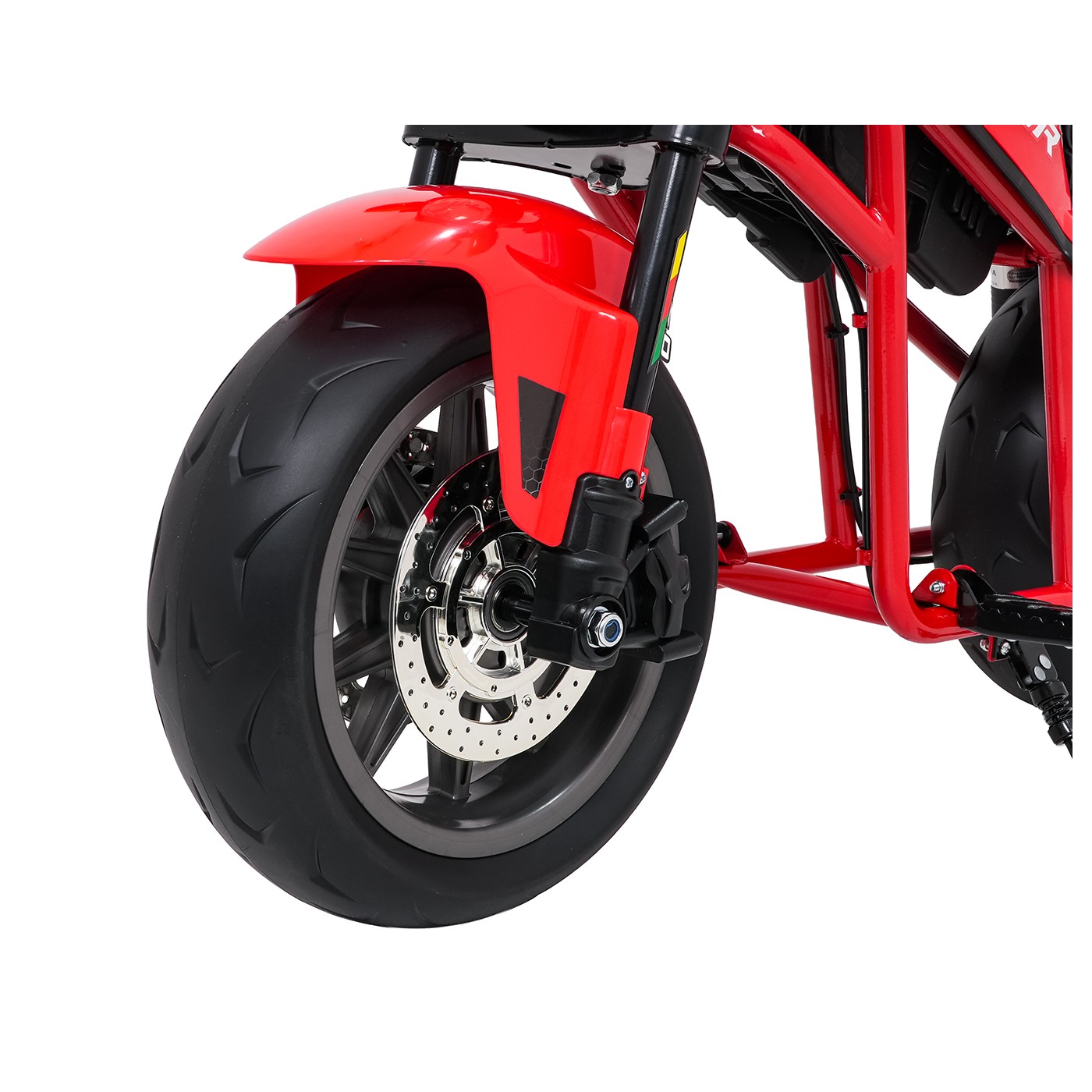 Vozidlo Motocykel SUPERMOTO Červená