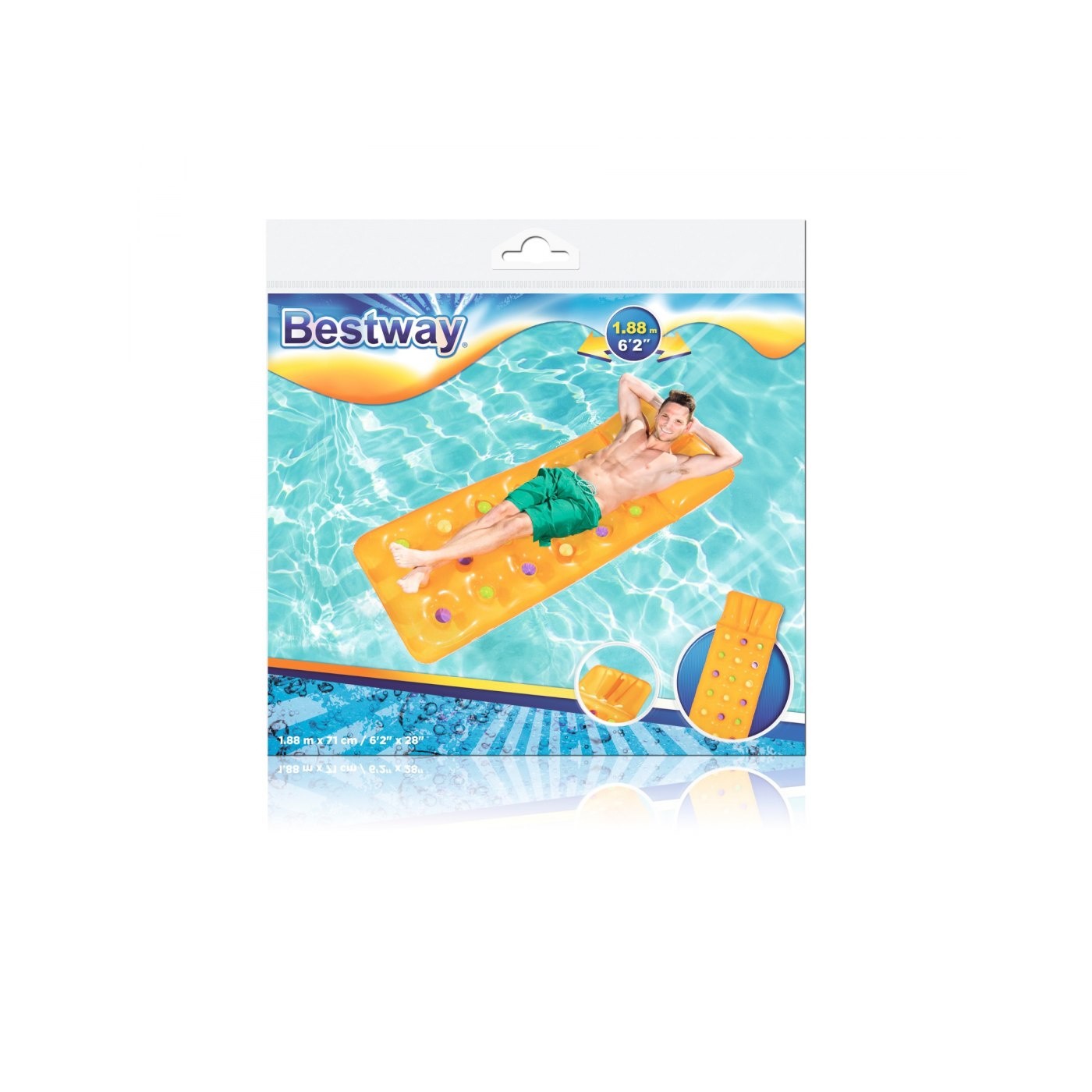 Matrac 188 71cm BESTWAY Žltý