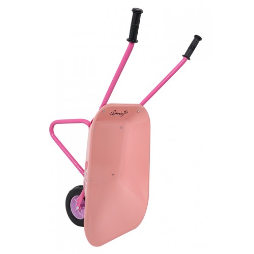 Sada pre malého záhradníka s fúrikmi ružová