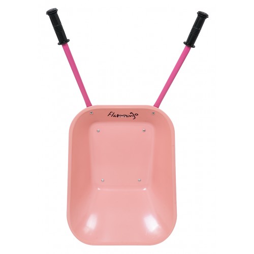 Sada pre malého záhradníka s fúrikmi ružová