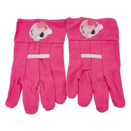 Sada pre malého záhradníka s fúrikmi ružová