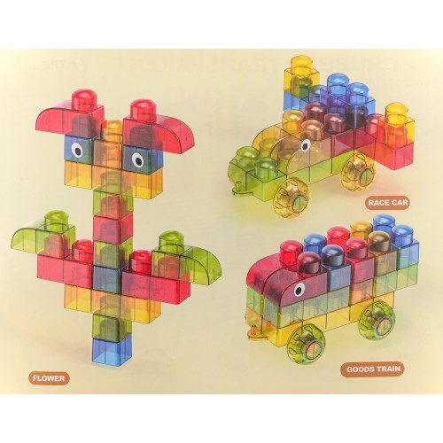 Sada mäkkých gélových blokov 82 kusov + puzdro