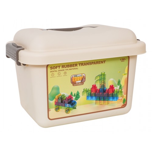 Sada mäkkých gélových blokov 82 kusov + puzdro