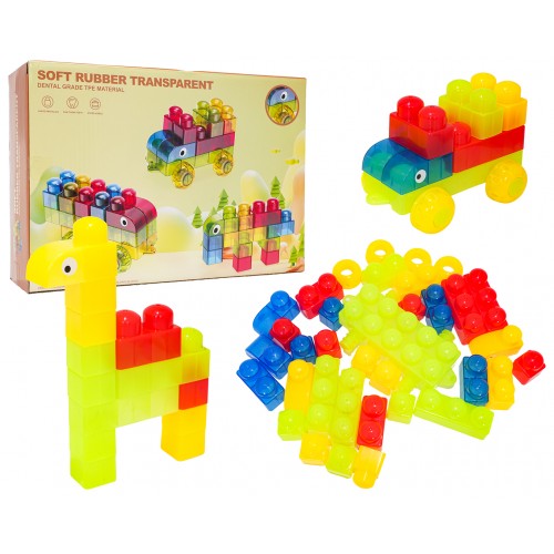 Sada mäkkých gélových blokov 37 ks.