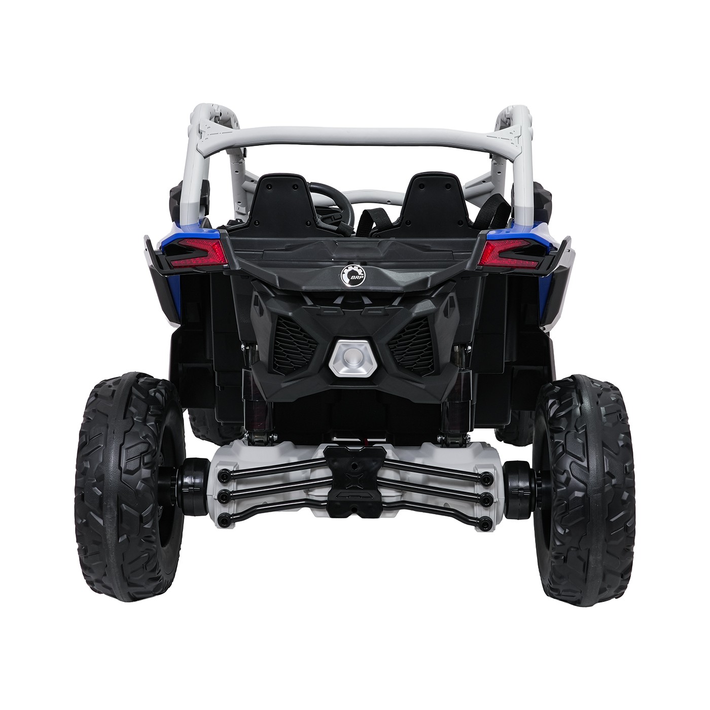 Bugina Maverick Turbo RR s modro-sivými kolesami