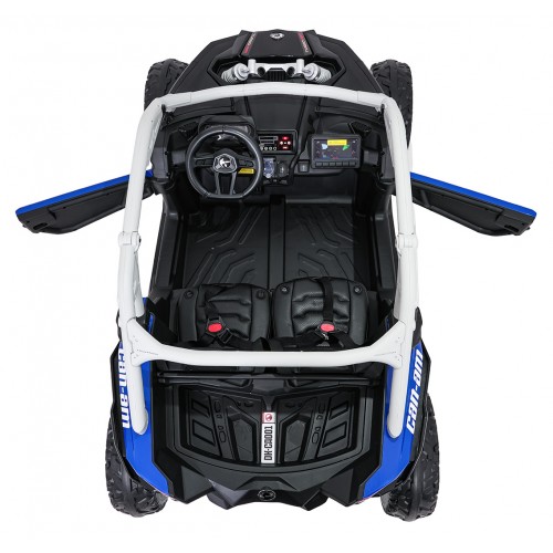 Bugina Maverick Turbo RR s modro-sivými kolesami