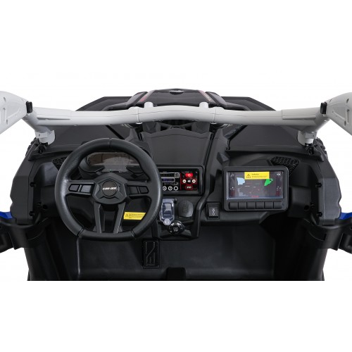 Bugina Maverick Turbo RR s modro-sivými kolesami