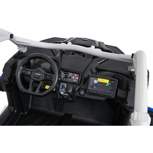 Bugina Maverick Turbo RR s modro-sivými kolesami