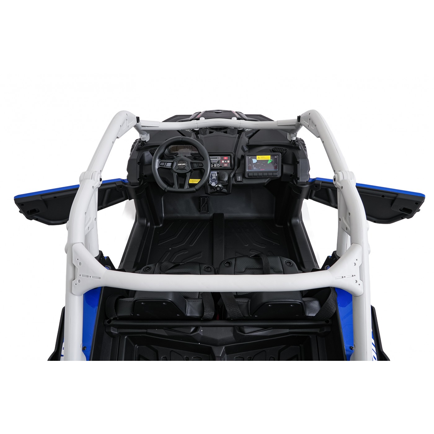 Bugina Maverick Turbo RR s modro-sivými kolesami