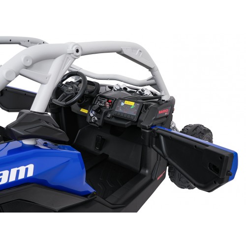 Bugina Maverick Turbo RR s modro-sivými kolesami