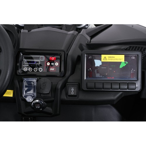 Bugina Maverick Turbo RR s modro-sivými kolesami