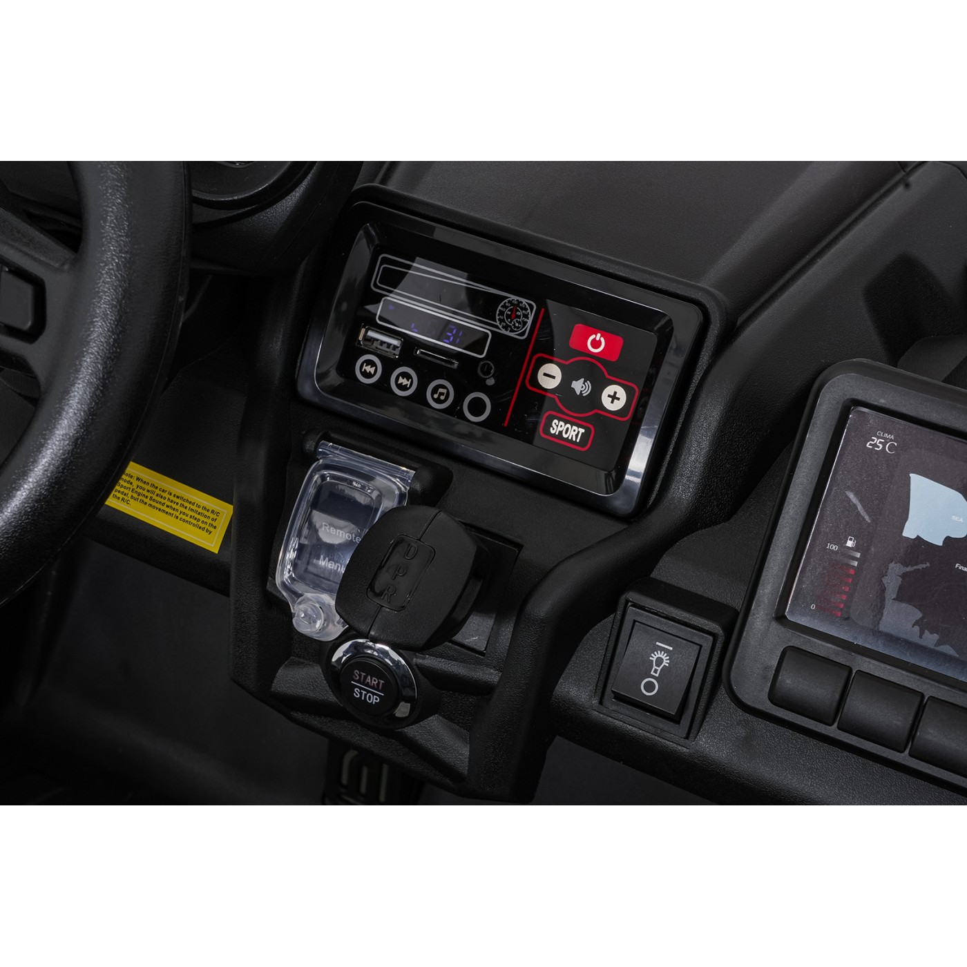 Bugina Maverick Turbo RR s modro-sivými kolesami