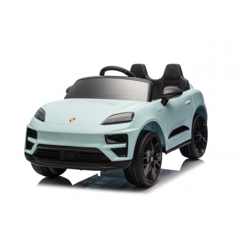 Modré vozidlo Porsche Macan