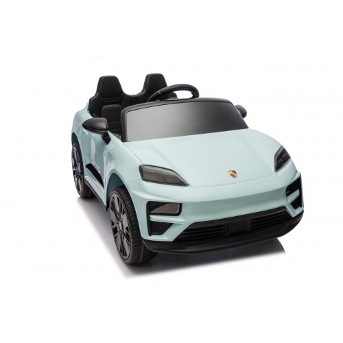 Modré vozidlo Porsche Macan