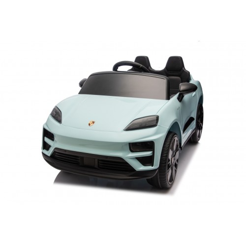 Modré vozidlo Porsche Macan