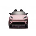Ružové vozidlo Porsche Macan