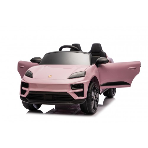 Ružové vozidlo Porsche Macan